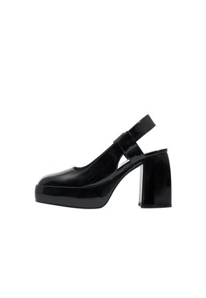 Sandalias con plataforma - black