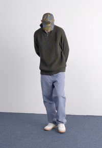 Carhartt WIP MARLON HALF ZIP - Neule - office green