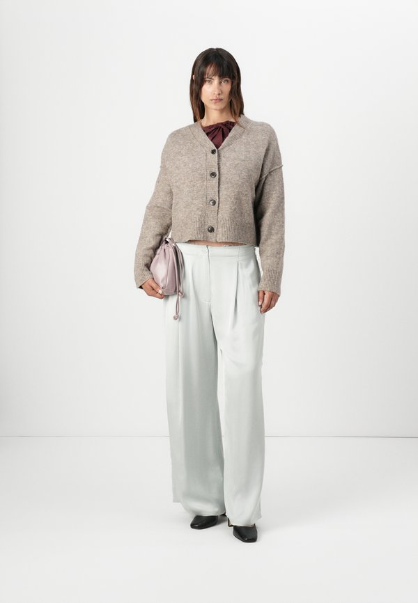 RANA  - Cardigan - light espresso melange4