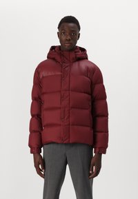 Tommy Hilfiger MIX JACKET - Dūnu jaka - deep rouge