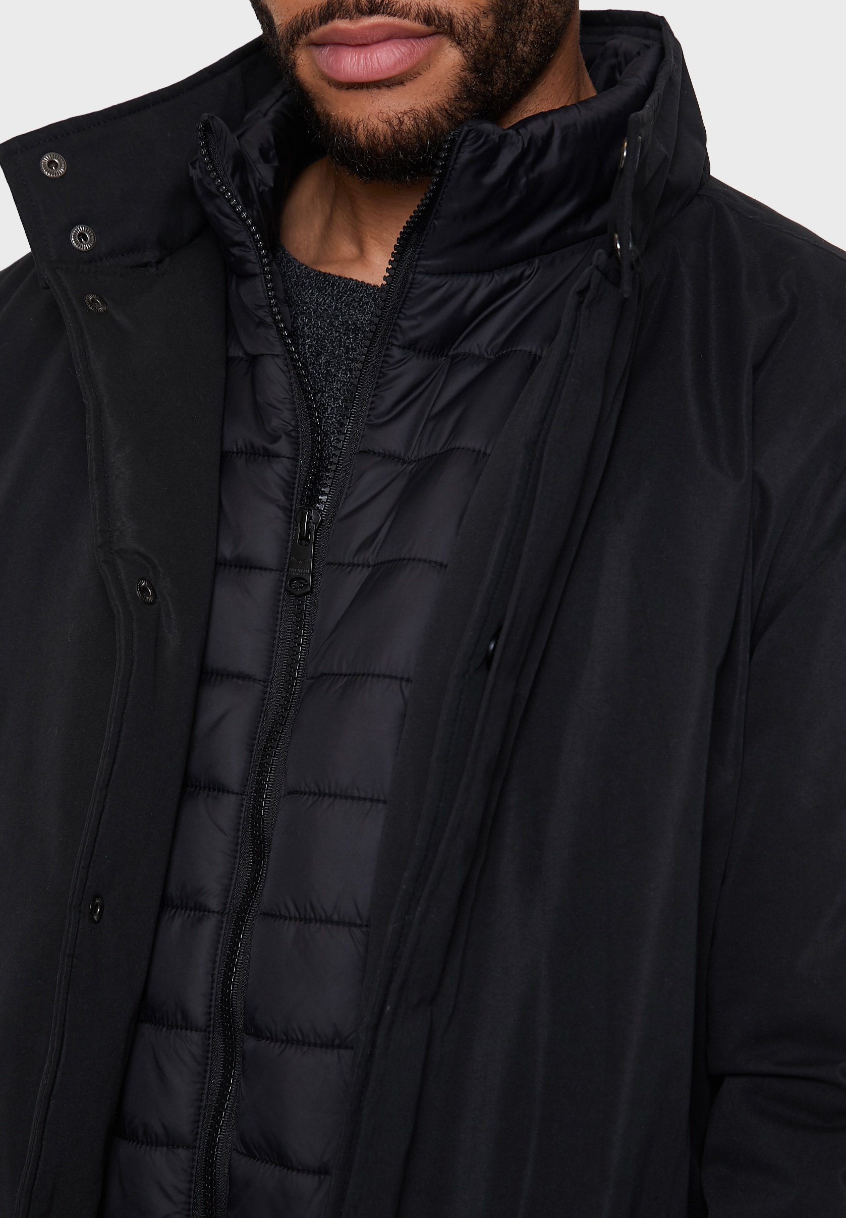 Threadbare CENTRAL - Winterjas - black/zwart - Zalando.nl