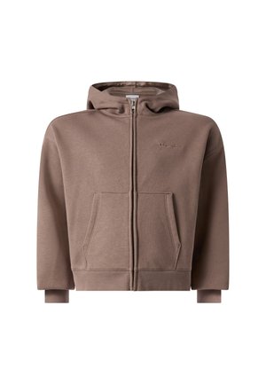 Champion, ZIP UP LOOSE FIT - Суитшърт с цип - brown