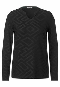 Cecil Langarmshirt - schwarz
