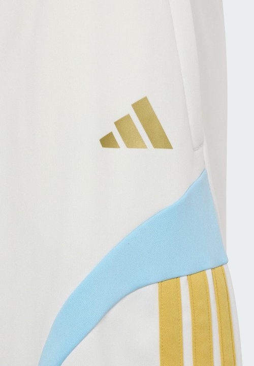 adidas MESSI HOUSE OF TIRO SHORTS KIDS - Sports shorts - off white ice blue — photo 3