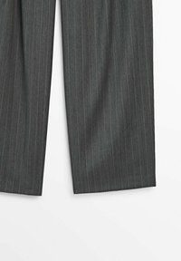 Massimo Dutti Pantalon classique - dark grey