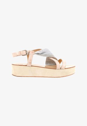 Brunello Cucinelli, Sandales à plateforme - grey