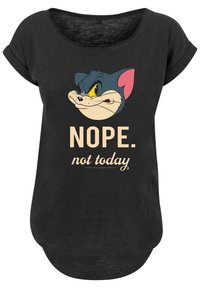 TODAY TV AND SERIE Print T-shirt - JERRY NOT NOPE black F4NT4STIC TOM -