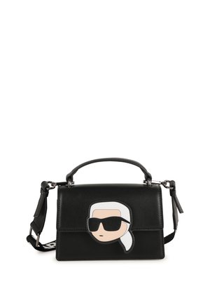HANDLE BAG - Taška cez plece - black