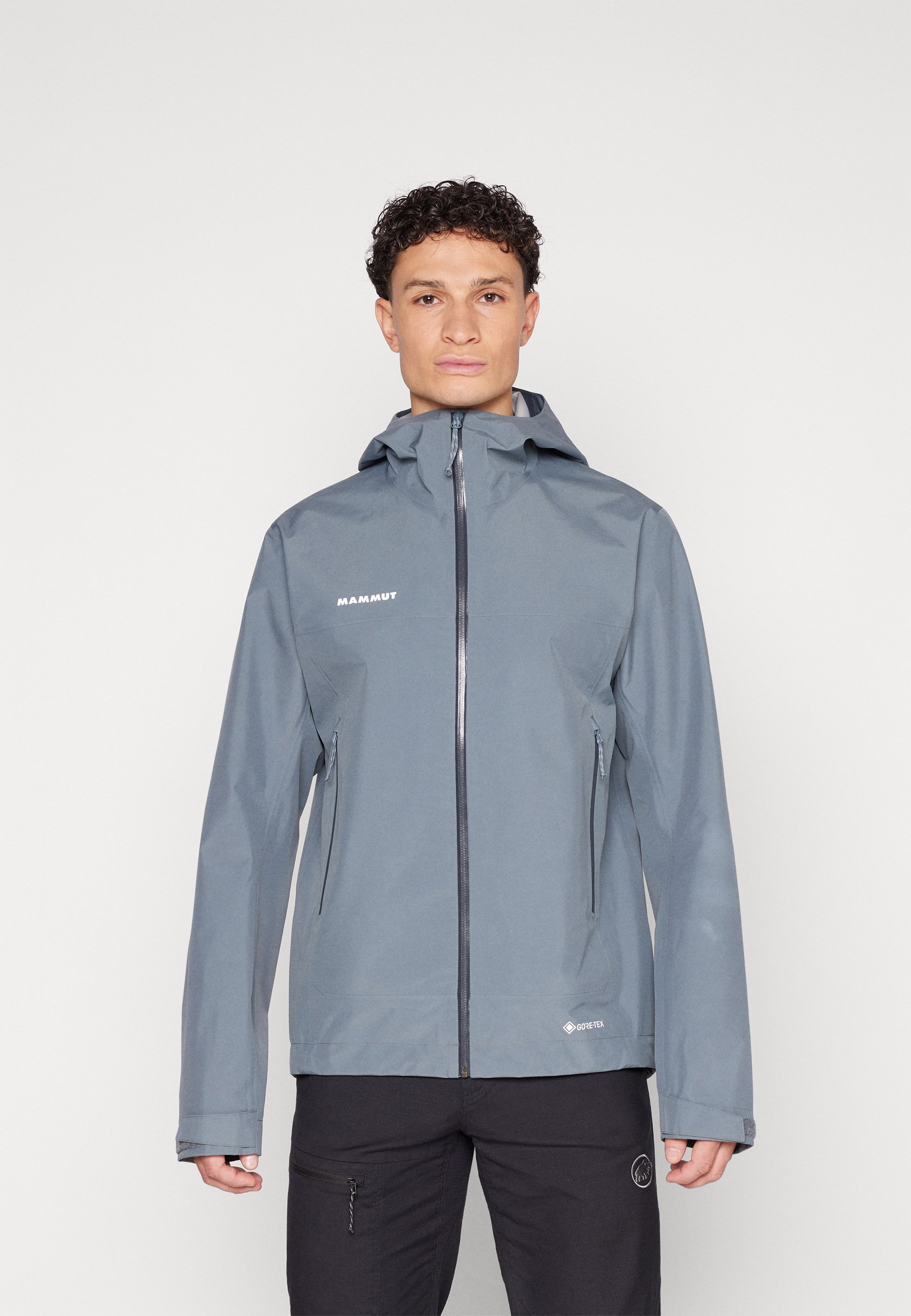 Mammut CRATER LIGHT HS HOODED - Hardshell jacket - strata/blue 