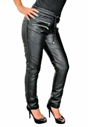 Be Noble MILLA - Lederhose - schwarz