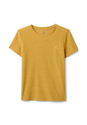 Altavia, ALTAVIA TECHNICAL T-SHIRT WITH DEBORAH COMPAGNONI - Camiseta básica - ochre yellow