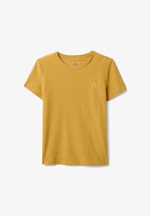 Altavia, ALTAVIA TECHNICAL T-SHIRT WITH DEBORAH COMPAGNONI - Camiseta básica - ochre yellow