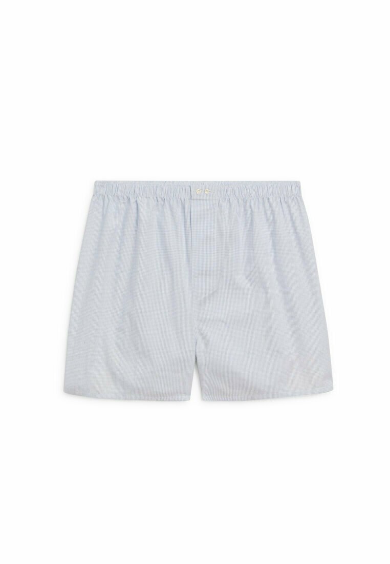 Massimo Dutti CHECK - Boxershorts - light blue