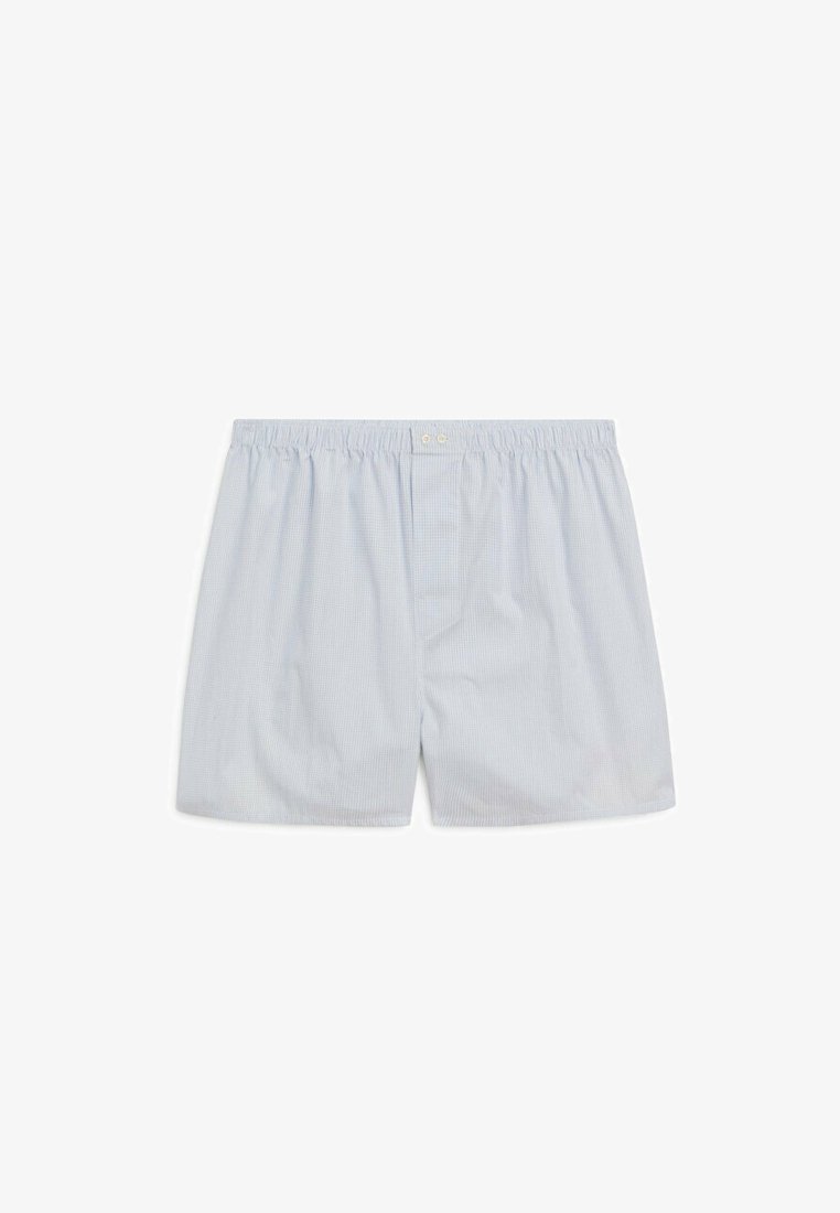 Massimo Dutti CHECK - Boxershorts - light blue