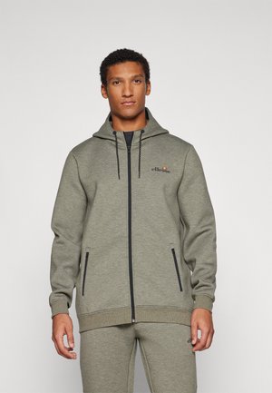 SALTUSIO HOODIE - Sweat zippé - khaki marl