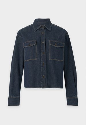 CLOSED, BOXY - Button-down blouse - dark blue
