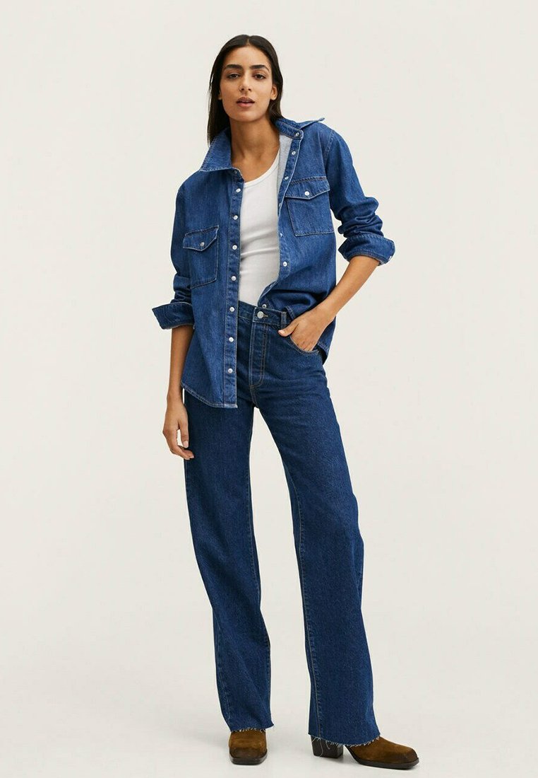 Mango Jeans a sigaretta - donkerblauw/blu scuro - Zalando.it