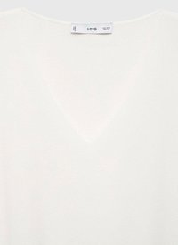 Mango Tricou basic - white