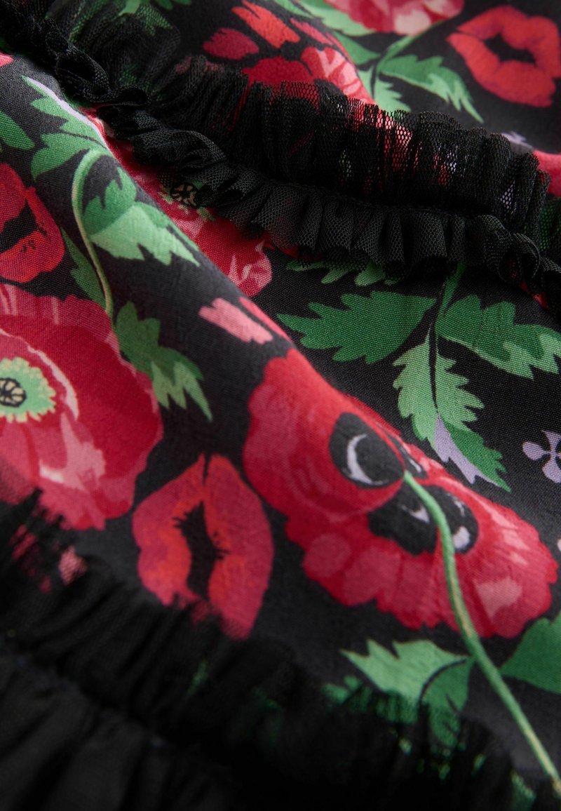 Cath Kidston REGULAR FIT TEA Day dress black roses/black