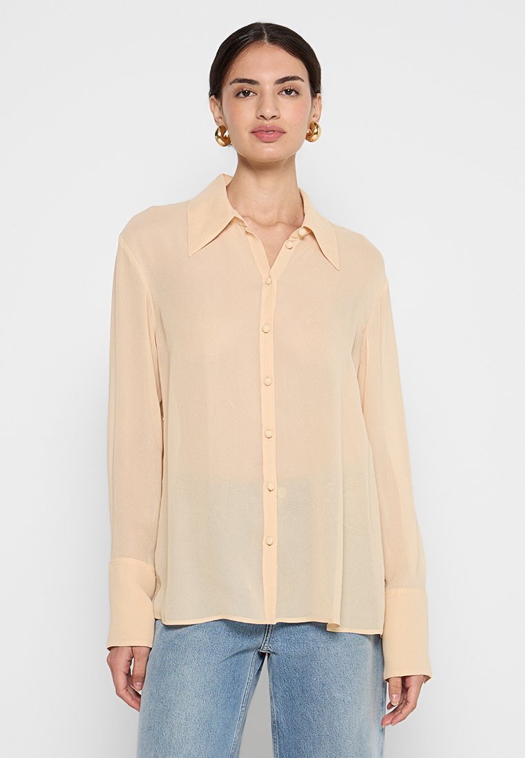 TORY BURCH Overhemdblouse abrikoos