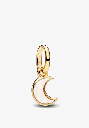 Pandora, MINI PENDENTIF EN FORME DE CROISSANT DE LUNE BLANC - Ciondolo - jaune