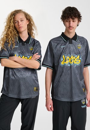 LOOSE SOCCER S/S EL PASO - Polo shirt - black