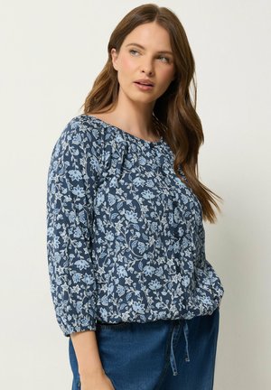 M&Co, WOMEN'S BLOUSES & SHIRTS - T-shirt à manches longues - navy