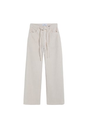 SSCCORDUROYYALA - Pantalones - ecru