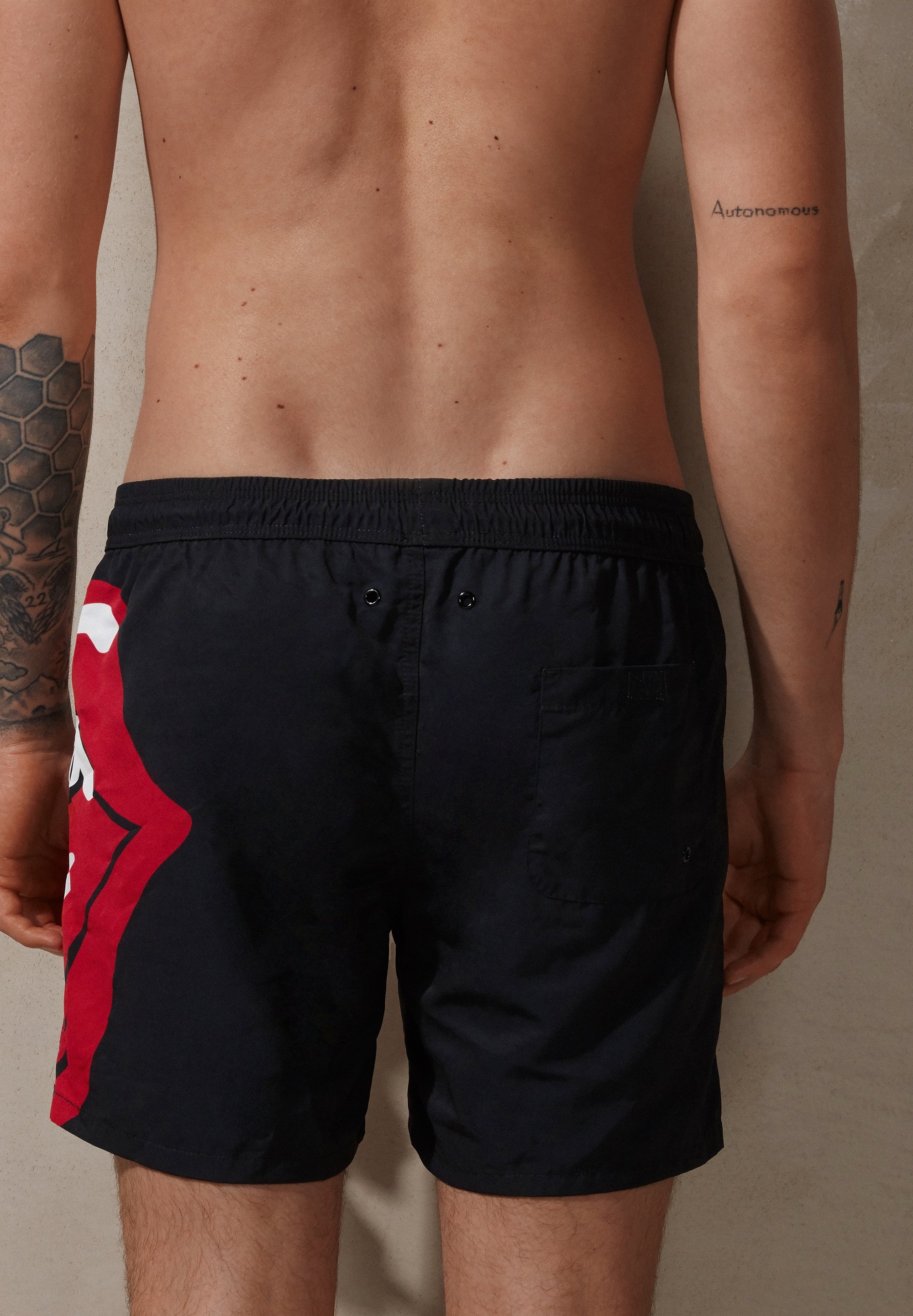 Intimissimi ROLLING STONES - Shorts da mare - schwarz/nero - Zalando