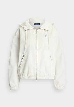 Polo Ralph Lauren COTTON NYLON UNLINED WINDBREAKER - Větrovka - deckwash white