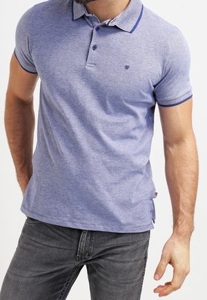 Polo - mottled blue
