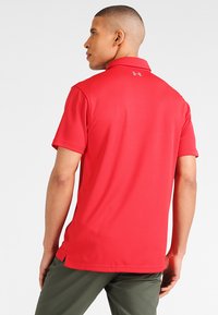 Under Armour TECH - Polo - red/graphite