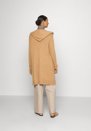 LONG CARDIGAN - Chaqueta de punto - brown