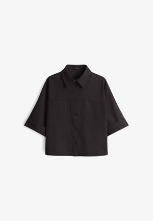 OPUS LOOSE FIT 3/4 SLEEVE - Chemisier - midnight brown