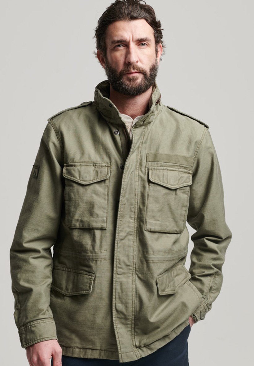 Superdry MILITARY M65 - Leichte Jacke - dusty olive green/grün  
