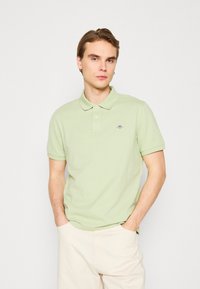 GANT REGULAR FIT - Bluză polo - milky matcha