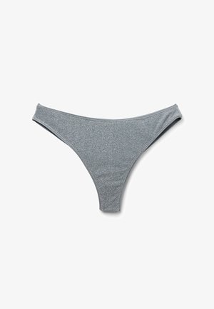 Calzedonia, METALLIC GLOW BRAZILIAN - Braguita de bikini - grey