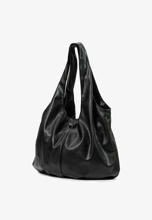 Elodie, CHANGING BAG DRAPED TOTE UNISEX - Wickeltasche - black