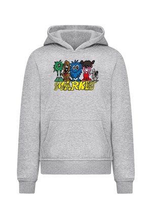 MY SQUAD  - Felpa con cappuccio - heather grey