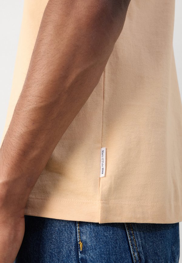 Print T-shirt - bleached apricot3