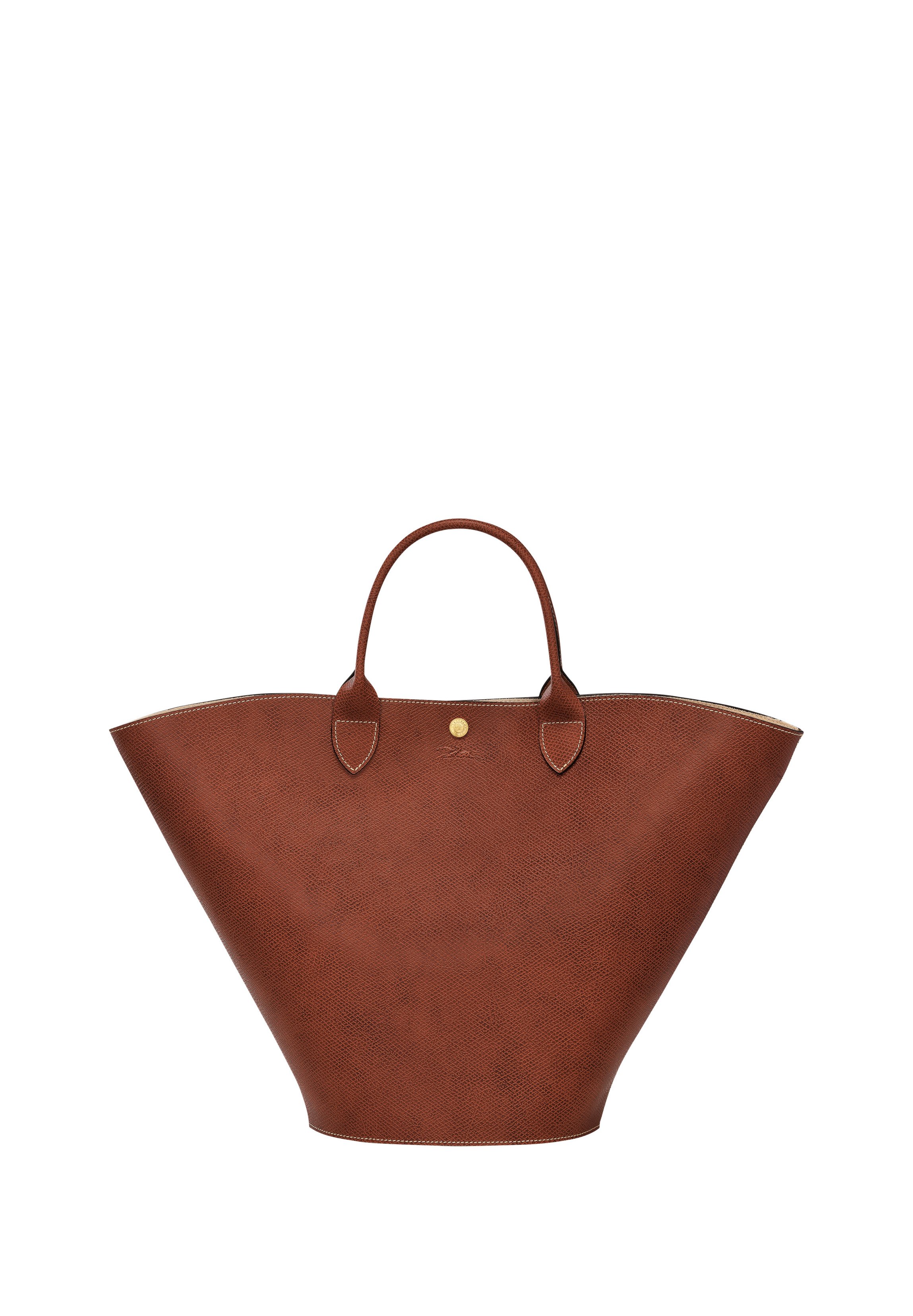 LONGCHAMP フランス製 ブラウン　フラップバッグ　本革　使用頻度低い Longchamp ÉPURE - Handbag - braun/brown - Zalando