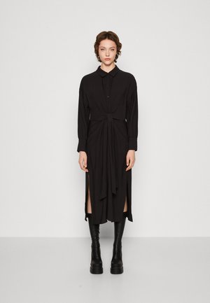 Gina Tricot SHIRT DRESS - Φόρεμα πουκάμισο - black