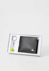 Lacoste MONEY PIECES SET - Klíčenka - noir/jaune fluo