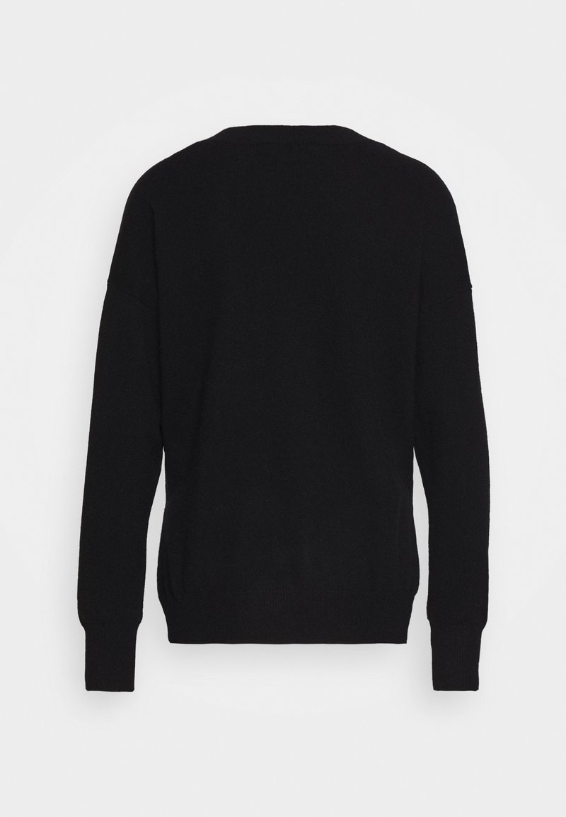 pure cashmere LOOSE FIT Jumper black - Main Image