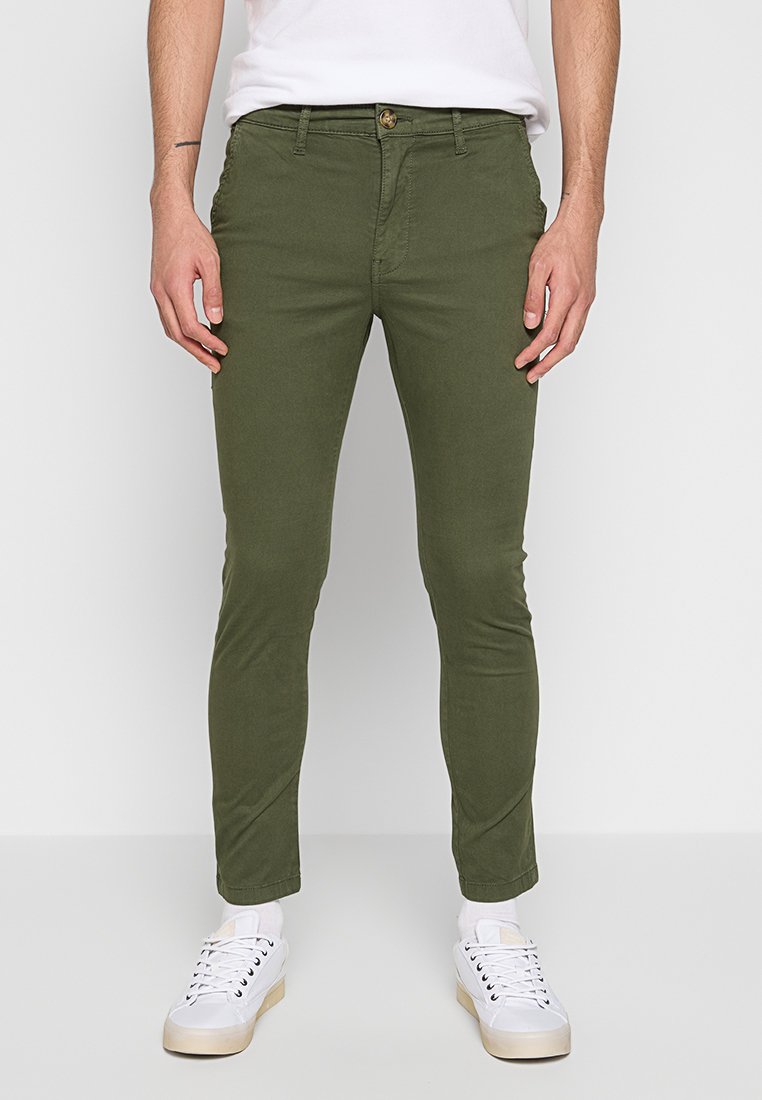 Selected Homme Chino donkergroen