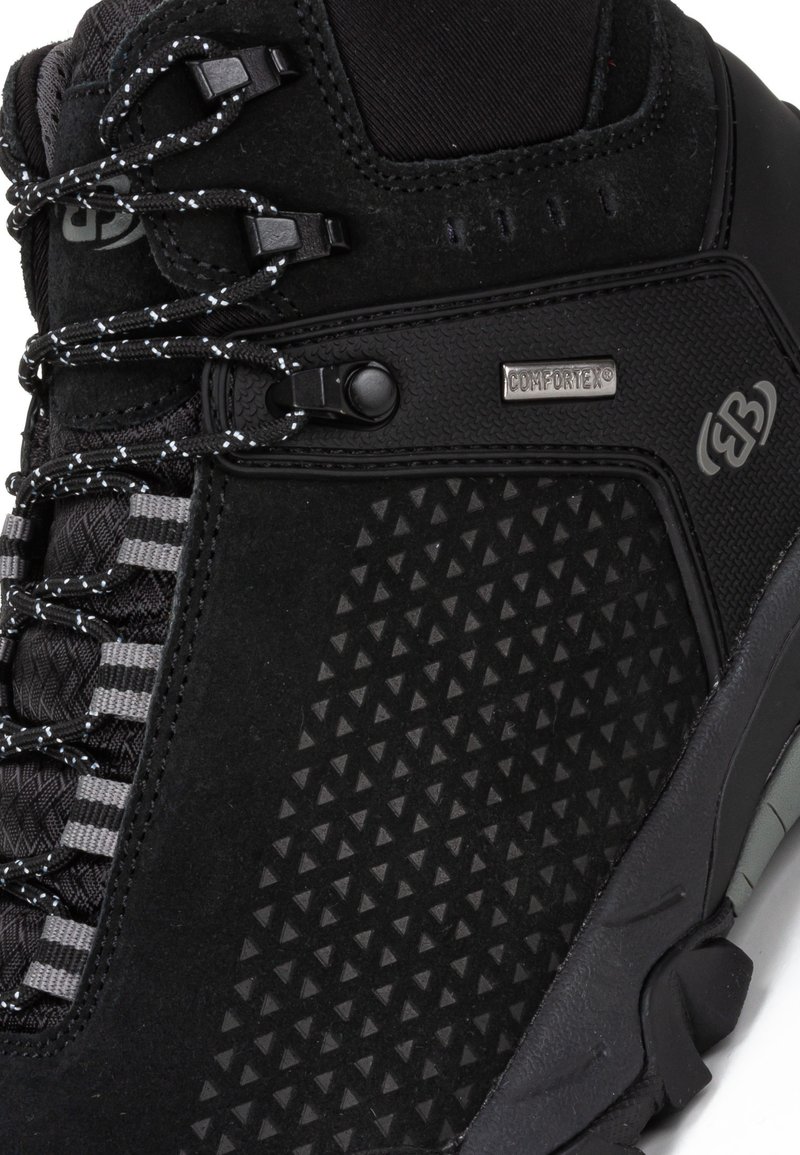Herren Sportschuhe | Brütting MOUNT FORAKER HIGH Alpin-/Bergstiefel schwarz grau/schwarz - NY53666 Herren Sportschuhe | Brütting MOUNT FORAKER HIGH Alpin-/Bergstiefel schwarz grau/schwarz - NY53666