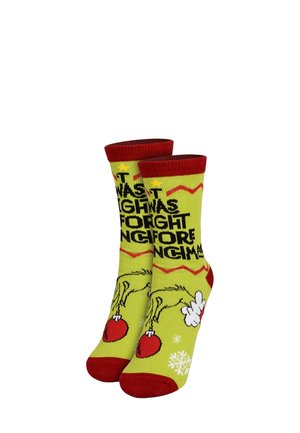 THE GRINCH - TWAS THE NIGHT BEFORE GRINCHMAS - Socks - grün