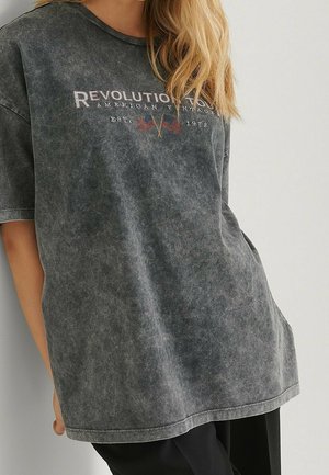 T-Shirt print - black