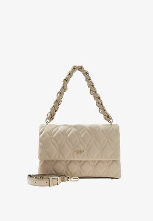 Guess, MAXINE FLAP CROSSBODY - Sac bandoulière - light taupe