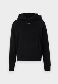 GEORGY WINGS STRASS - Sweat à capuche - noir